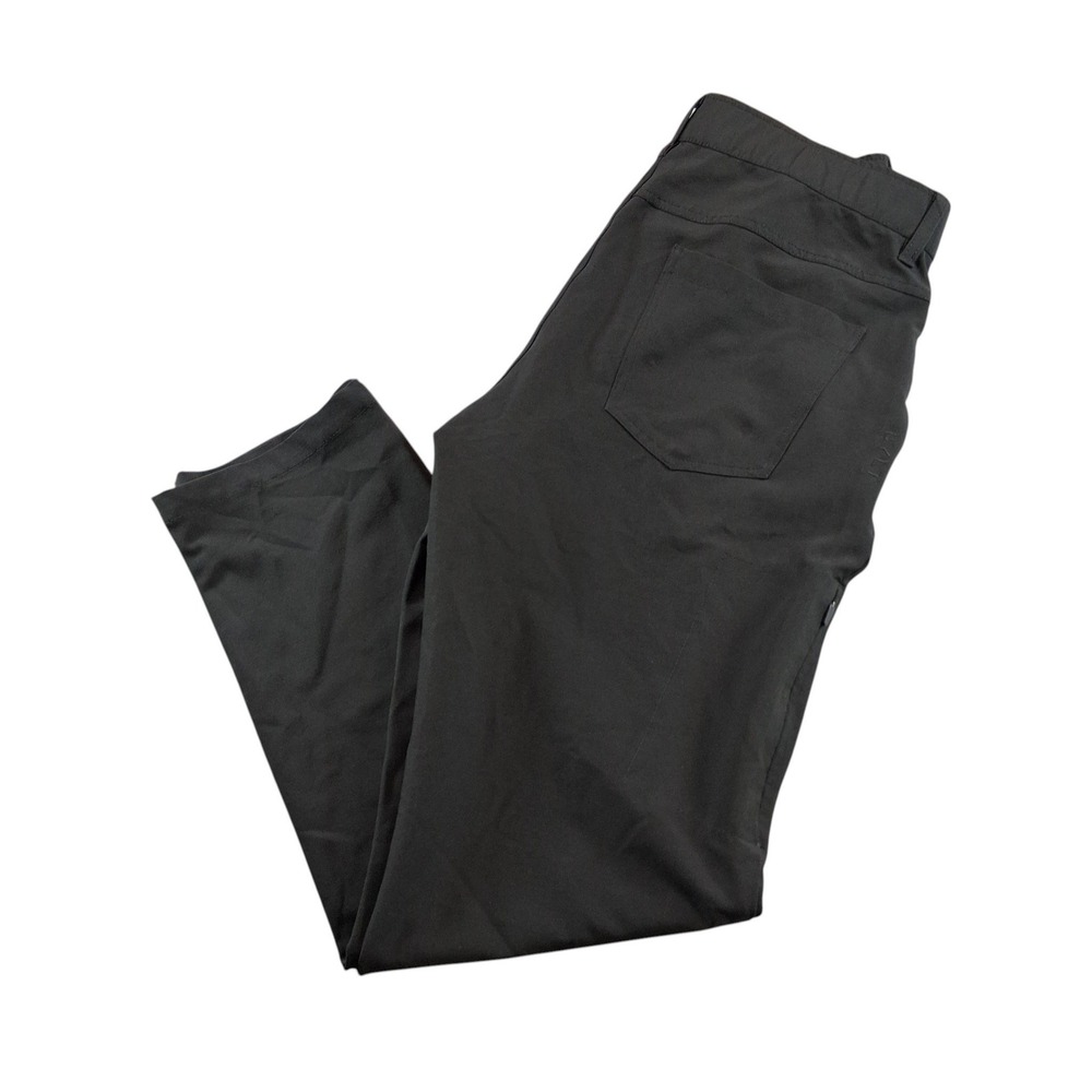 BYLT Kinetic Pant Mens 33 x 29 Black Premium Basics Athleisure Stretch Chino